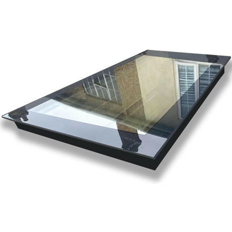 800 x 2000 mm LD Frameless Triple Glazed Flat Roof Skylight.