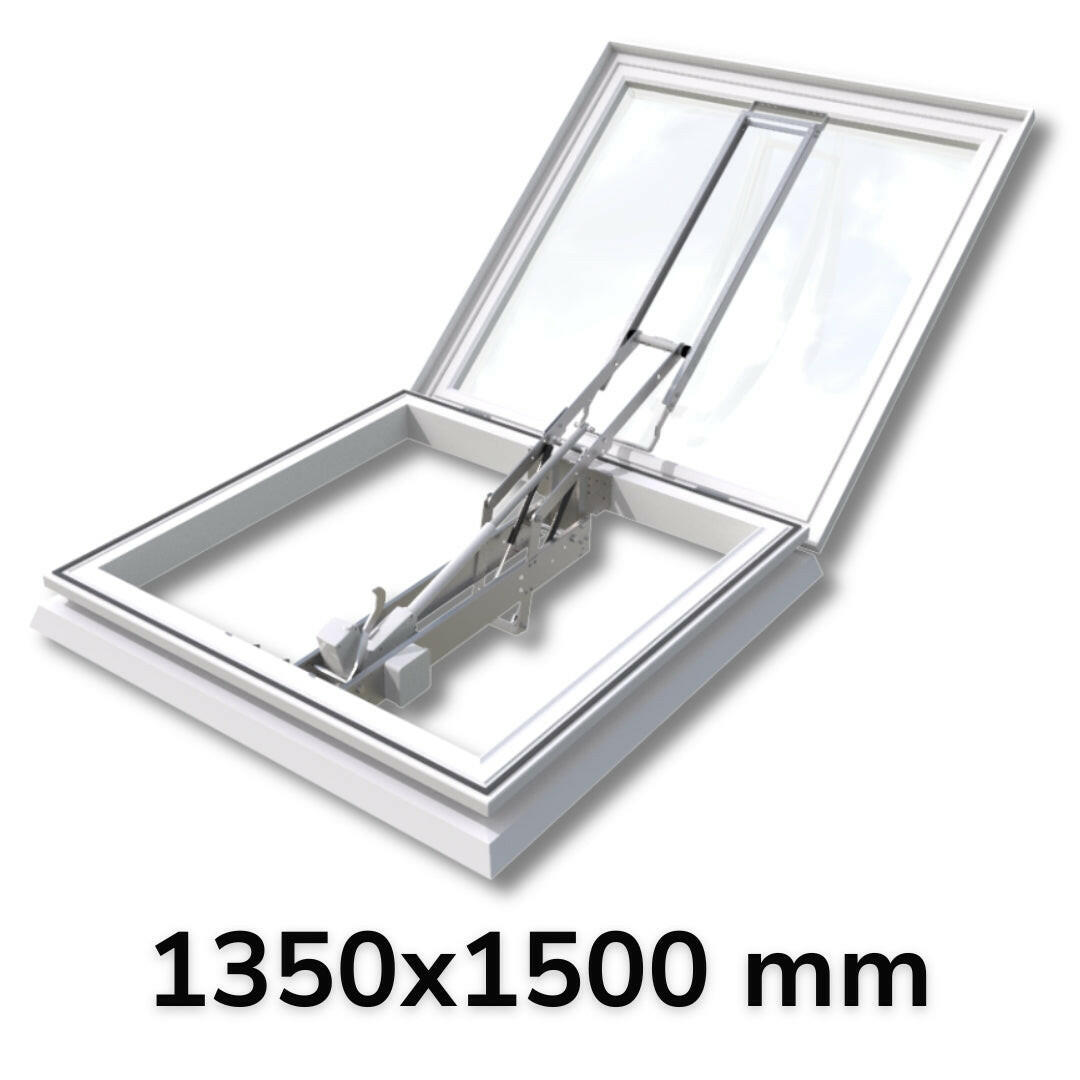 1350 x 1500 mm Smoke Vent Rooflight by Mardome.