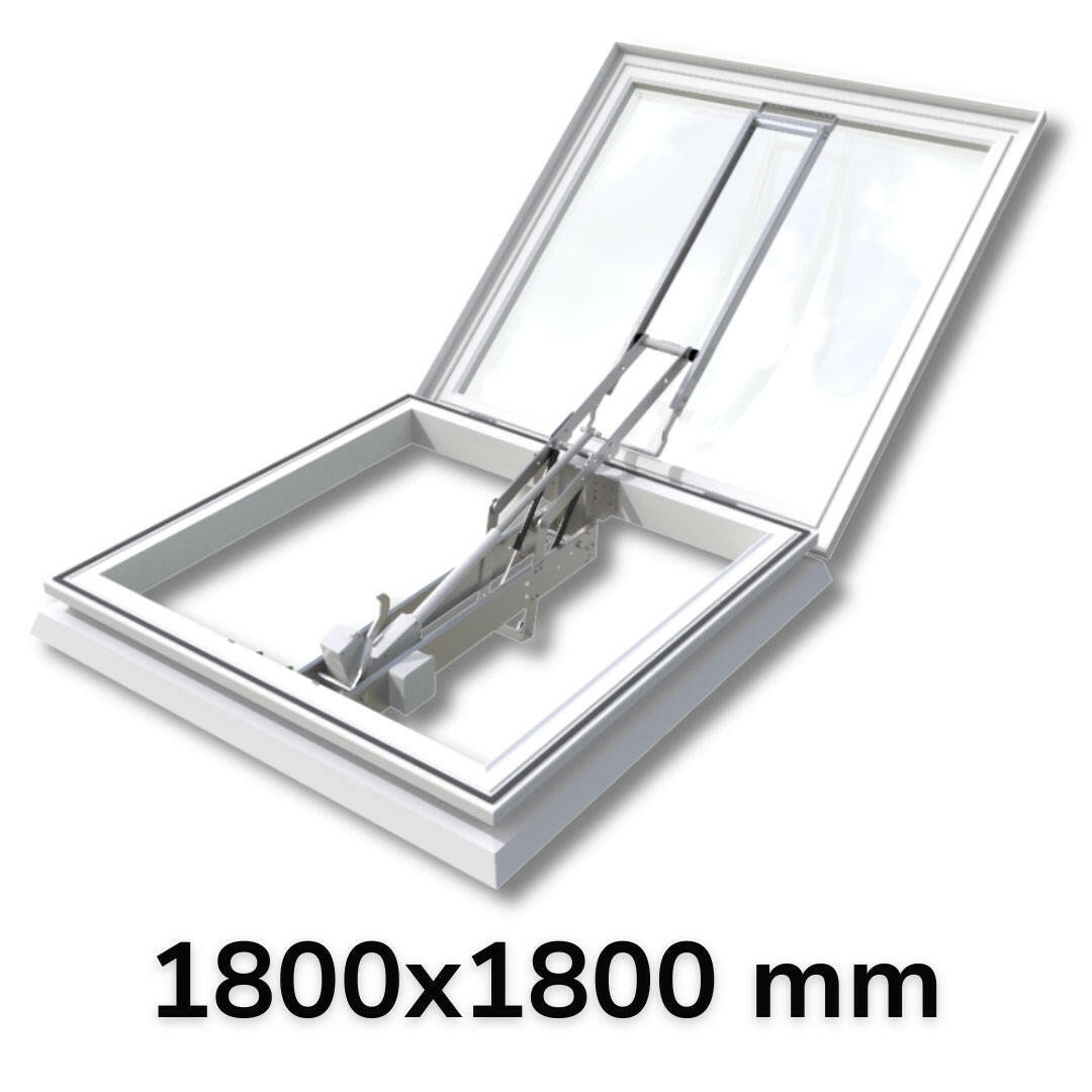 1800 x 1800 mm Smoke Vent Rooflight by Mardome.