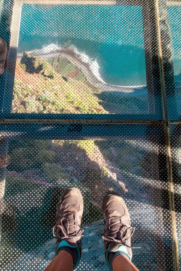 400 x 400 mm Frameless Walk-on Skylight.