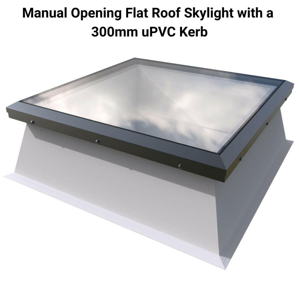 Brett Martin Custom Size Manual Opening Skylight.