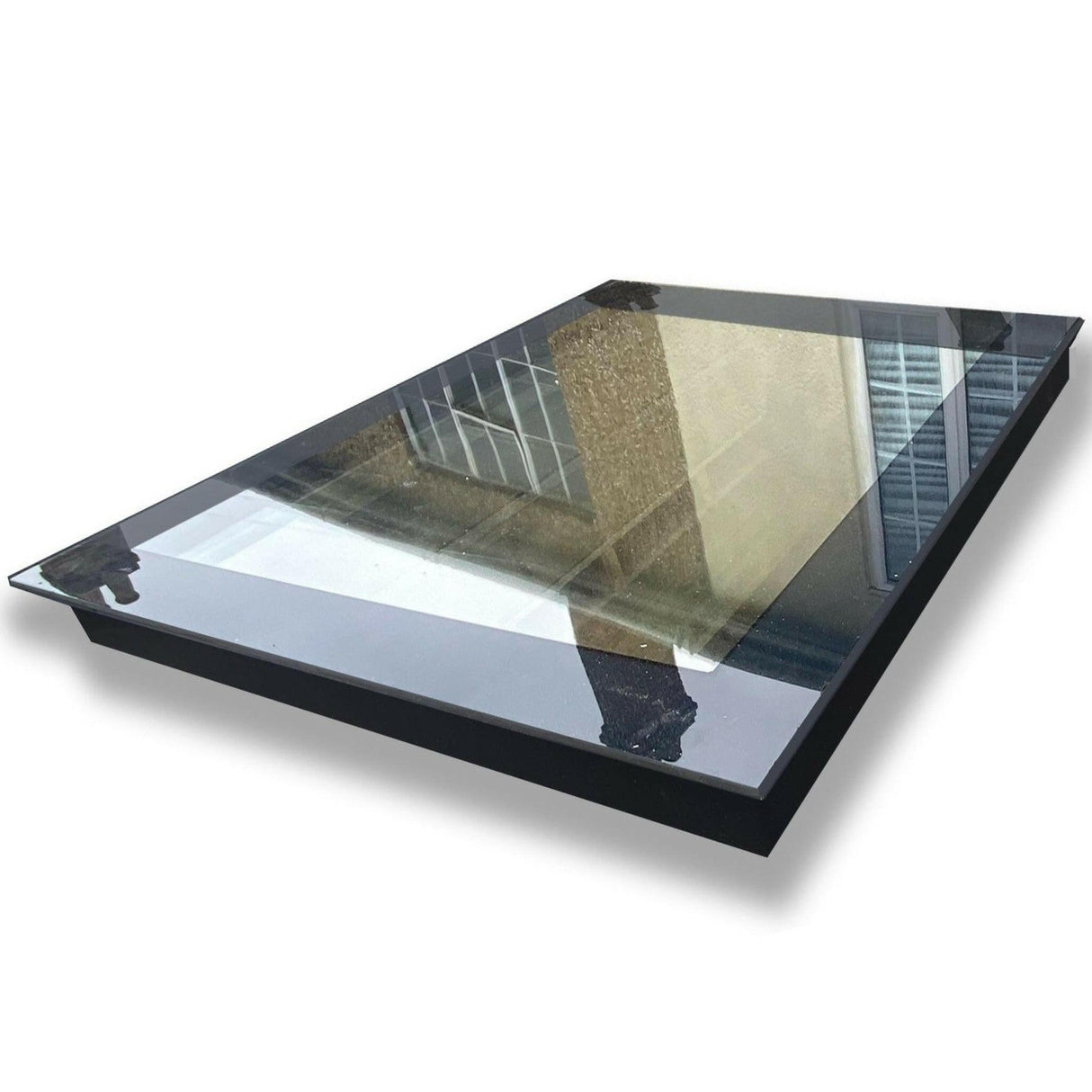 1500 x 2500 mm LD Frameless Triple Glazed Flat Roof Skylight.