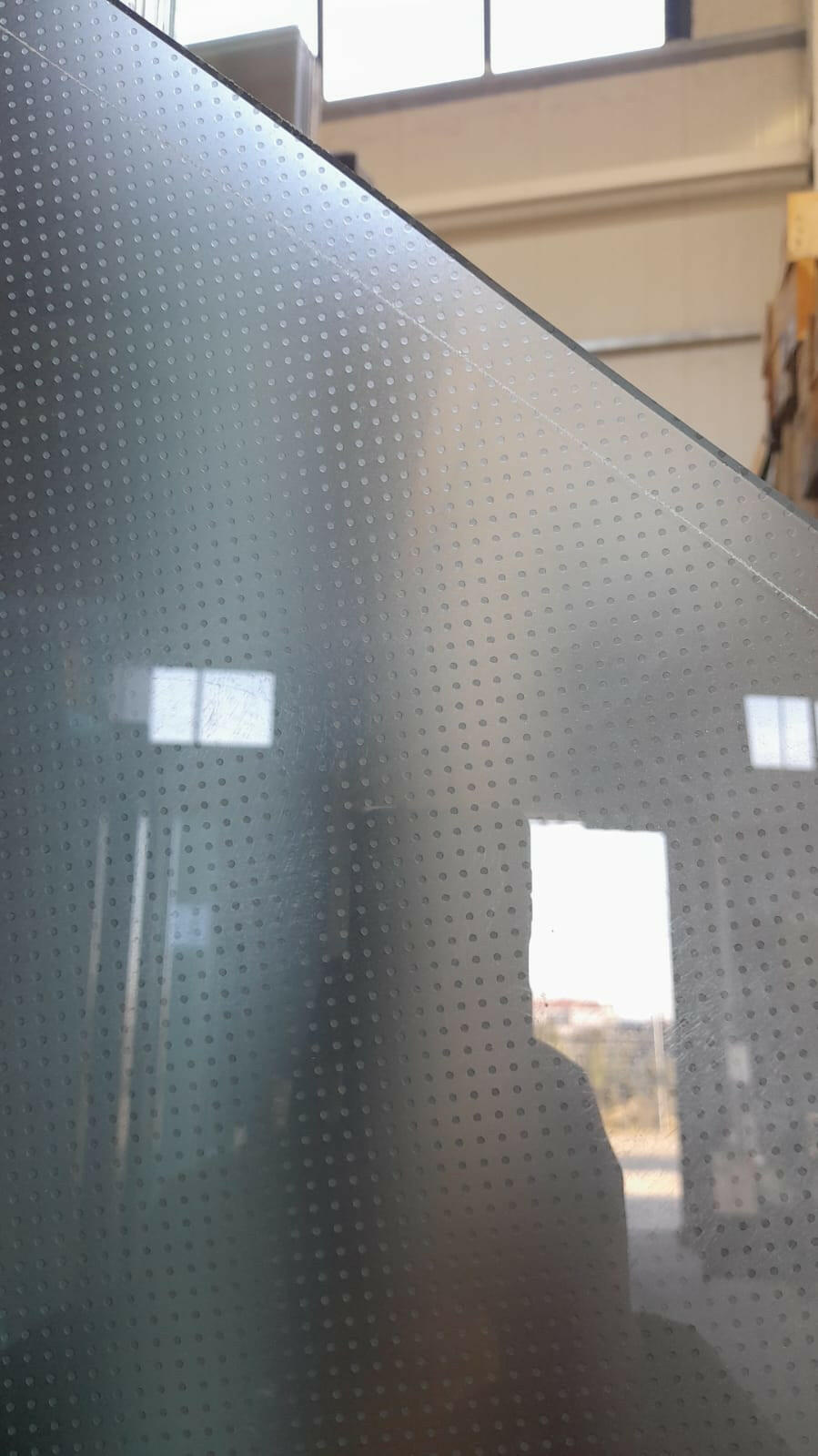 800 x 1800 mm Frameless Walk-on Skylight.