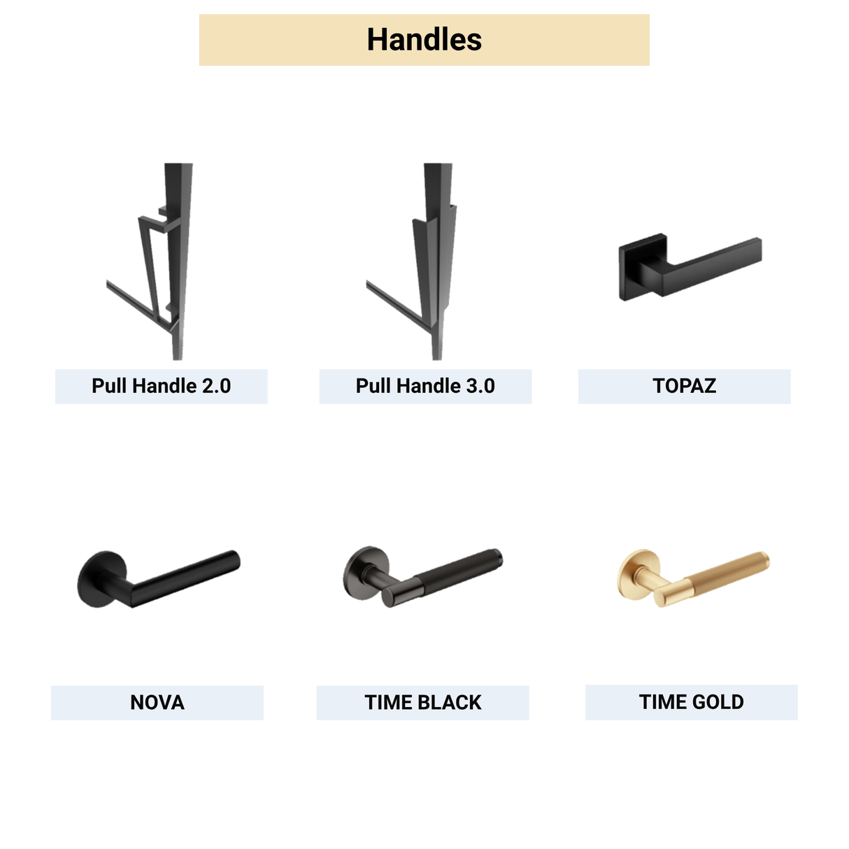 Custom Size 6 Panel Bi-Fold Steel Door