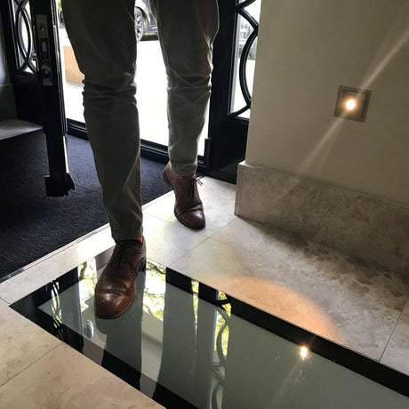 Custom Size Frameless Walk-on Skylight Calculator.