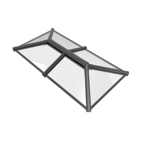 750 x 2500 mm Stratus Aluminium Roof Lantern Style 2 (Traditional).