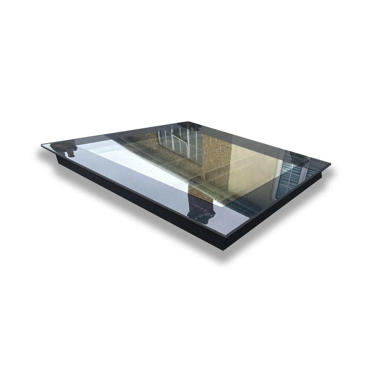 1200 x 1200 mm LD Frameless Triple Glazed Flat Roof Skylight.