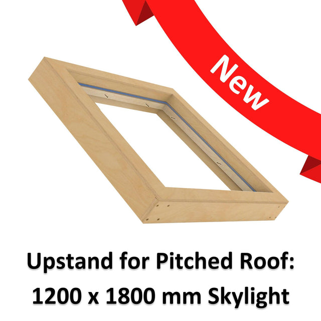 1200 x 1800 mm Insulated Upstand for Pitched Roof Skylight.