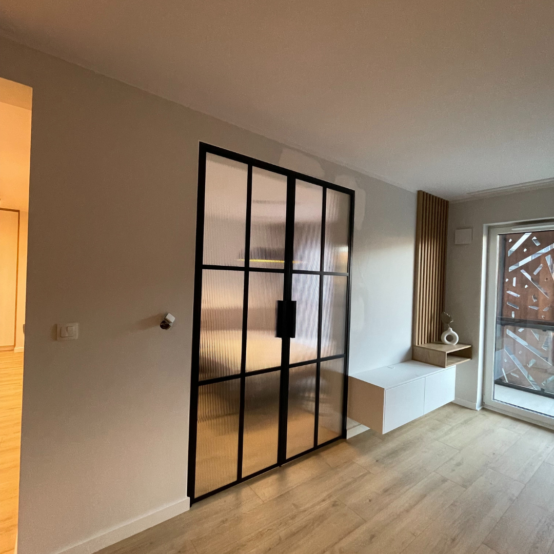 Custom Size Double Hinged Steel Door