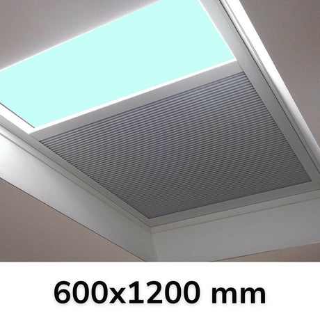 600 x 1200 mm LD Electric Blinds for Flat / Pitched Roof Skylights & Roof Lanterns.