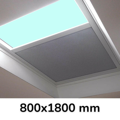 800 x 1800 mm LD Electric Blinds for Flat / Pitched Roof Skylights & Roof Lanterns.