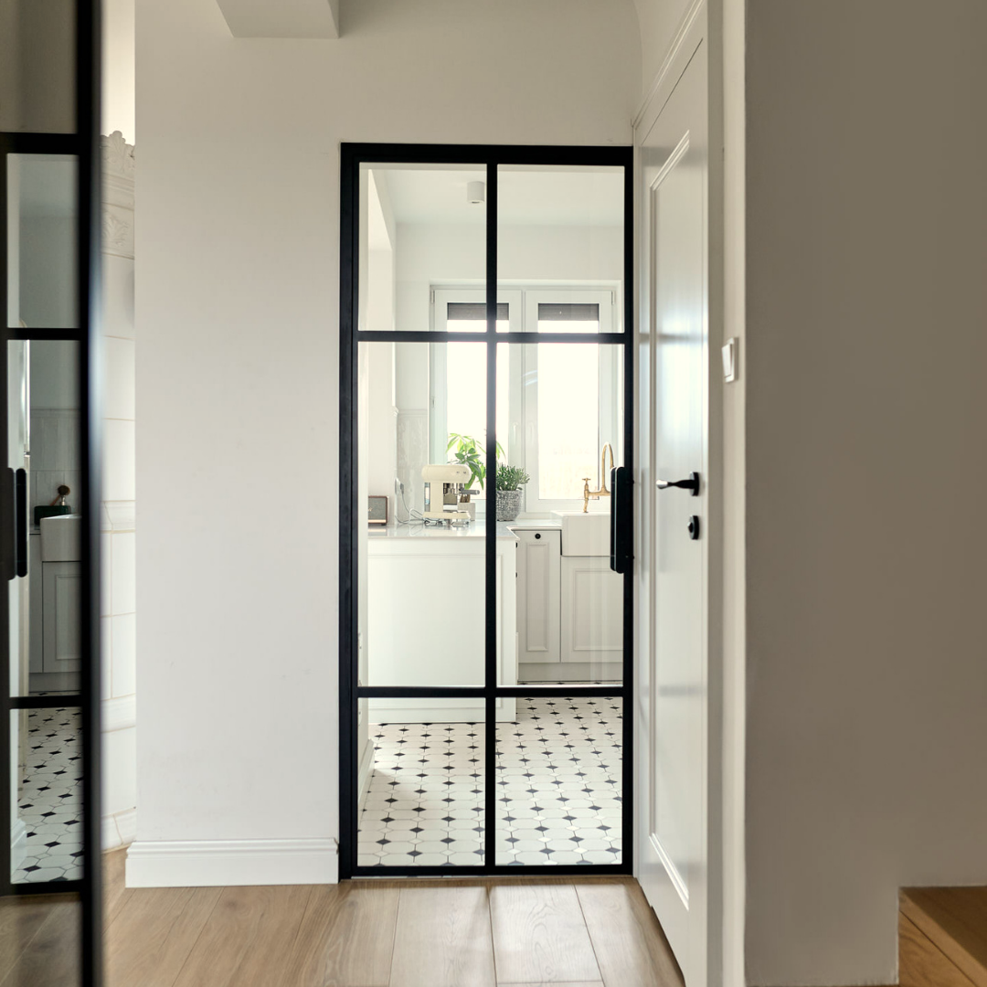 Custom Size Single Hinged Steel Door