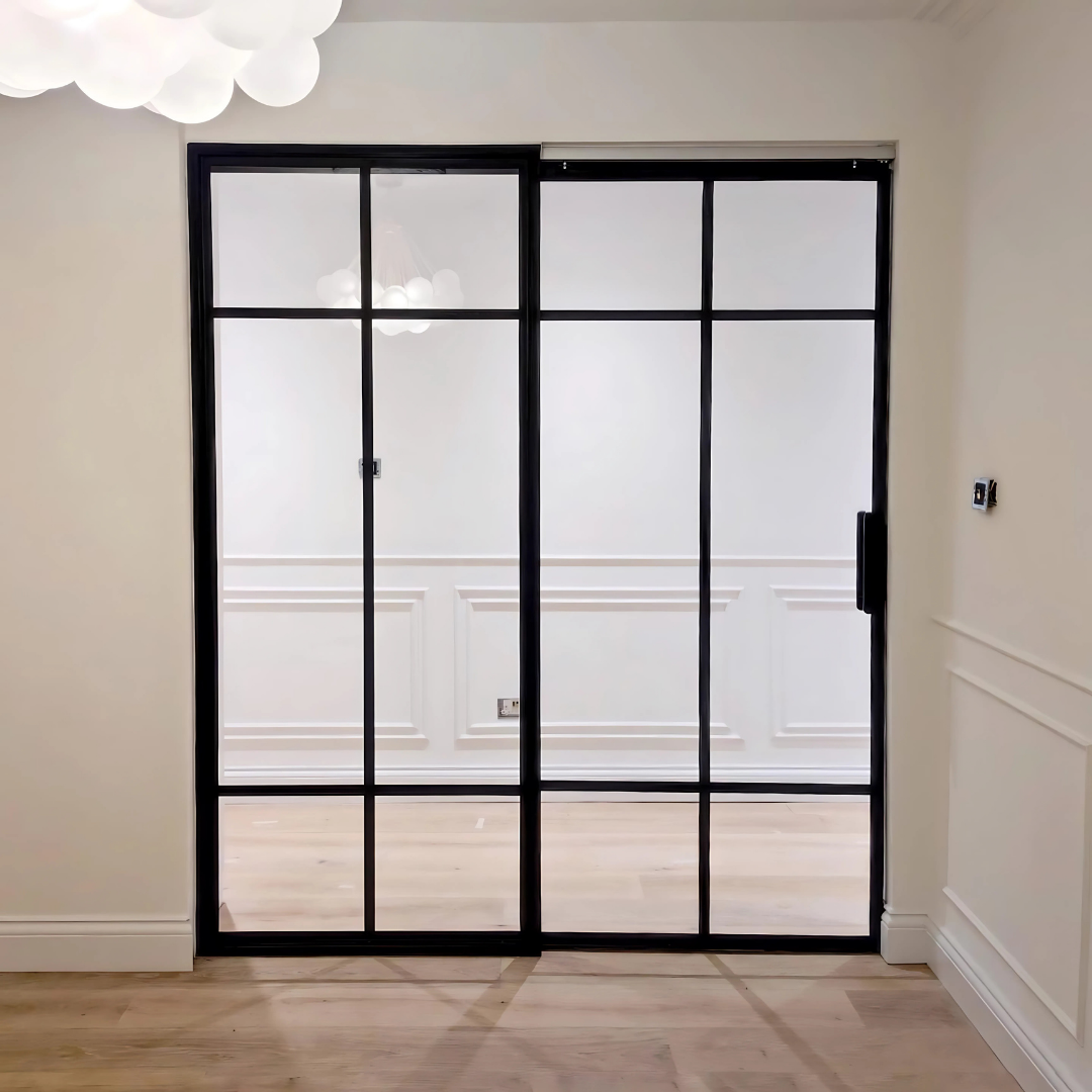 Custom Size Single Sliding Steel Door