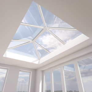 1500 x 3500 mm Stratus Aluminium Roof Lantern Style 3 (Traditional).