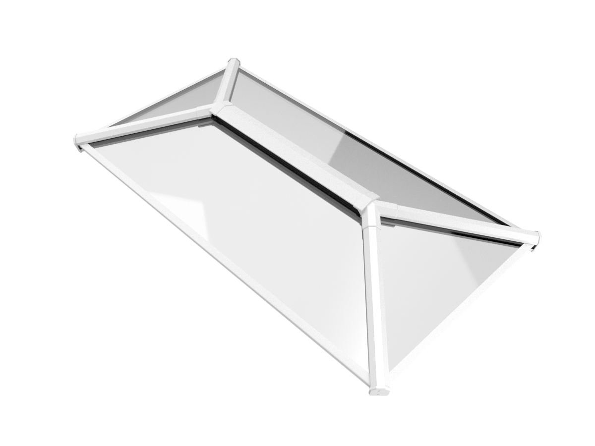 1000 x 3000 mm Stratus Aluminium Roof Lantern Style 1 (Contemporary).
