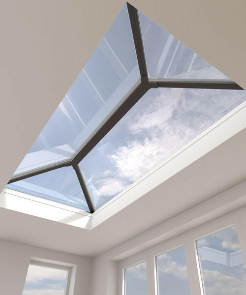 750 x 1500 mm Stratus Aluminium Roof Lantern Style 1 (Contemporary).
