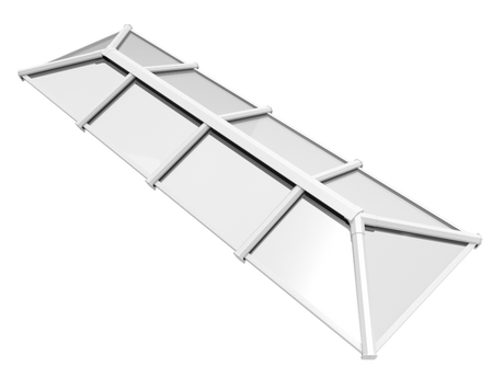 1500 x 5000 mm Stratus Aluminium Roof Lantern Style 6 (Traditional).