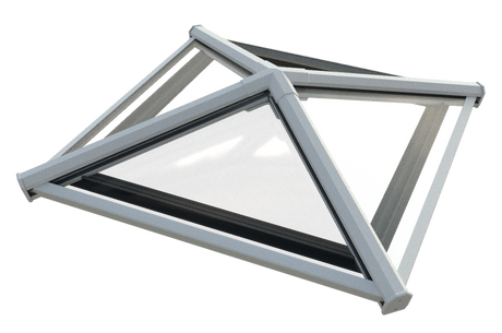 1750 x 1750 mm Stratus Aluminium Roof Lantern Style 8 (Pyramid).