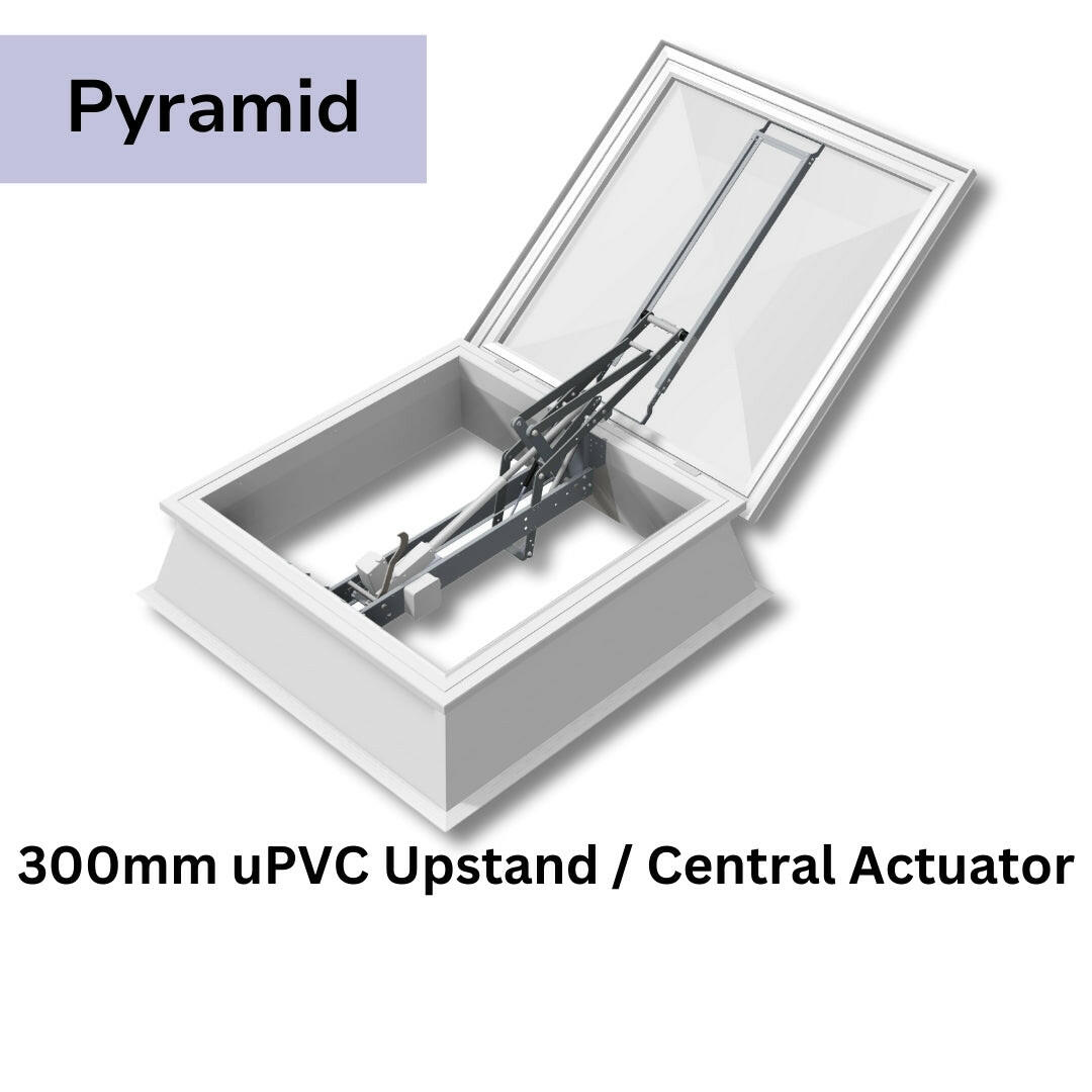 1200 x 1200 mm Smoke Vent Rooflight by Mardome.