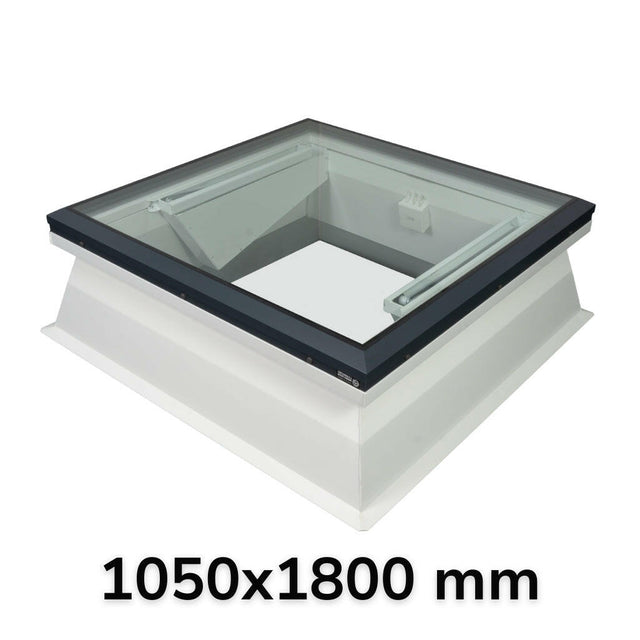 1050 x 1800 mm Brett Martin Flat Glass Access Hatch.
