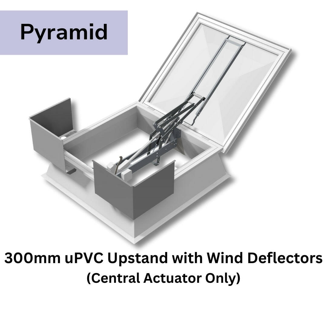 1650 x 1800 mm Smoke Vent Rooflight by Mardome.