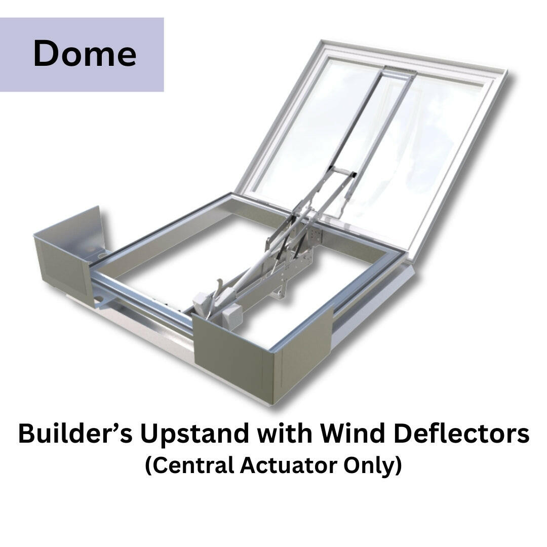 1050 x 1200 mm Smoke Vent Rooflight by Mardome.