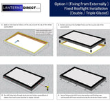 1000 x 1000 mm LD Framed Pitched Roof Skylight.