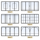 Custom Size 4 Panel Bi-Fold Steel Door