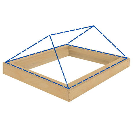 750 x 3500 mm Insulated Upstand for Roof Lantern.