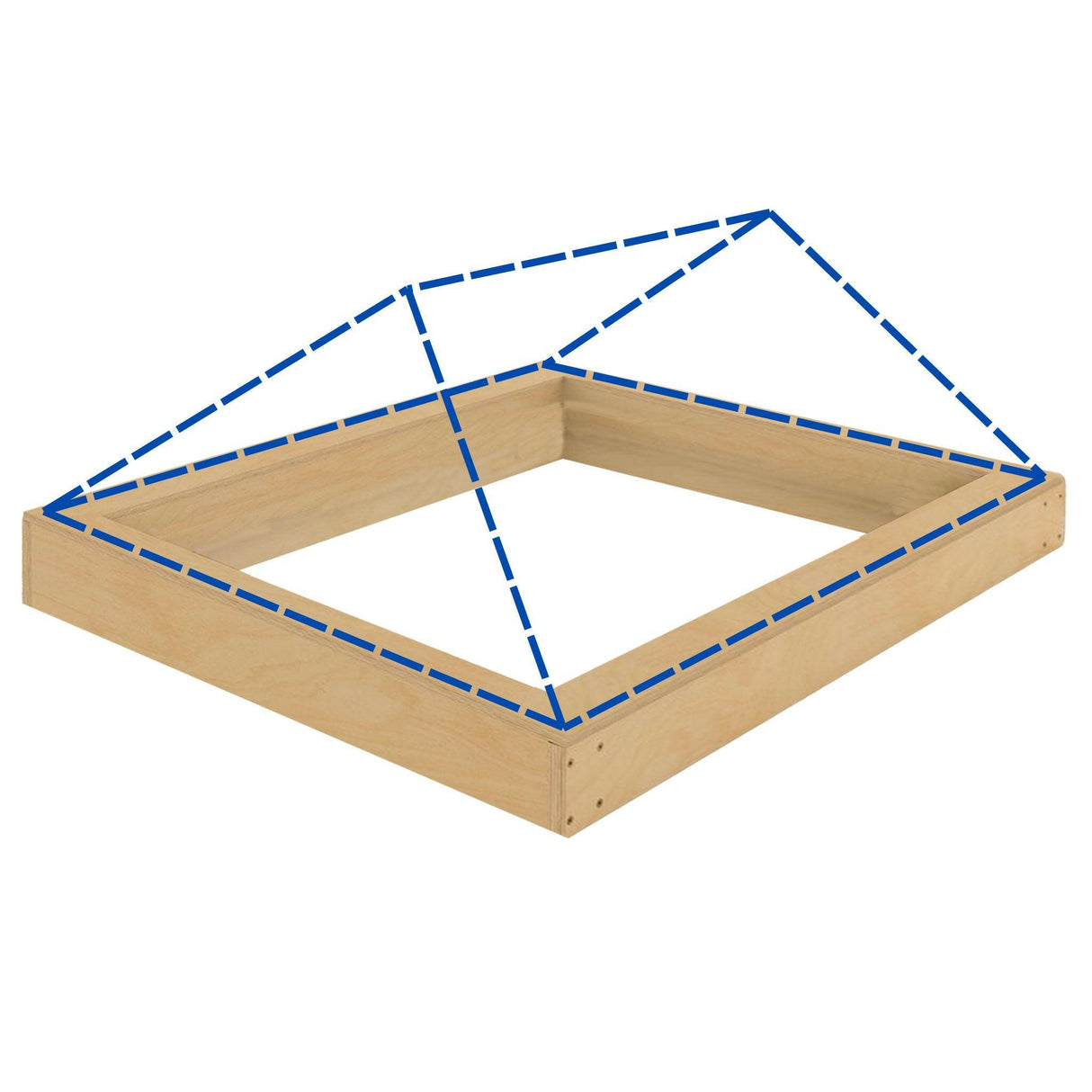 750 x 2500 mm Insulated Upstand for Roof Lantern.