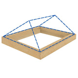 750 x 2500 mm Insulated Upstand for Roof Lantern.