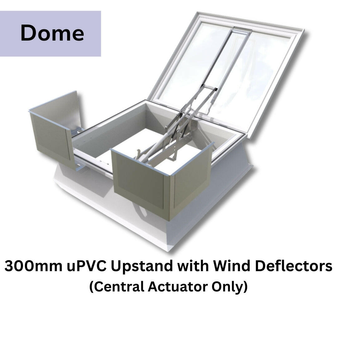 1050 x 1500 mm Smoke Vent Rooflight by Mardome.