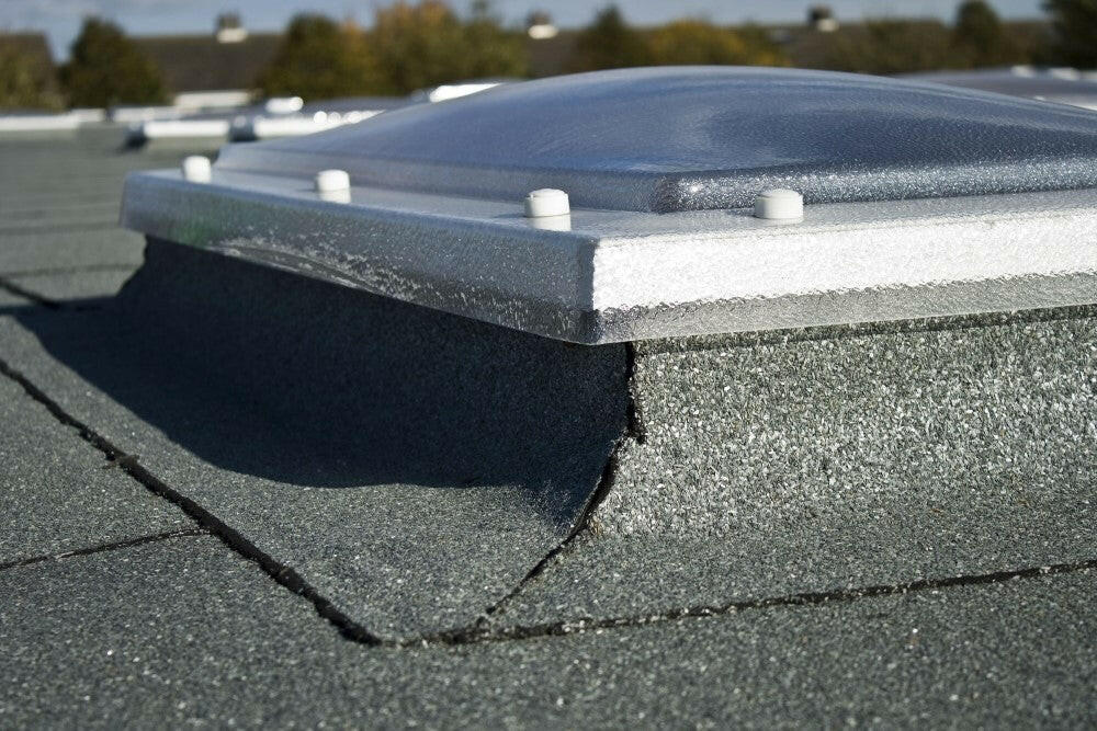 900 x 900 mm Polycarbonate Fixed Dome Rooflight by Mardome Trade.