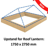 1750 x 2750 mm Insulated Upstand for Roof Lantern.