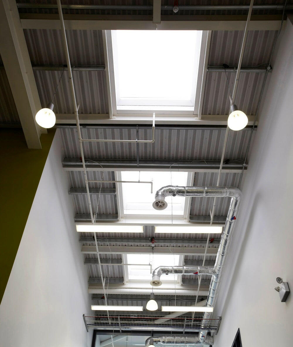 900 x 900 mm Polycarbonate Fixed Dome Rooflight by Mardome Trade.