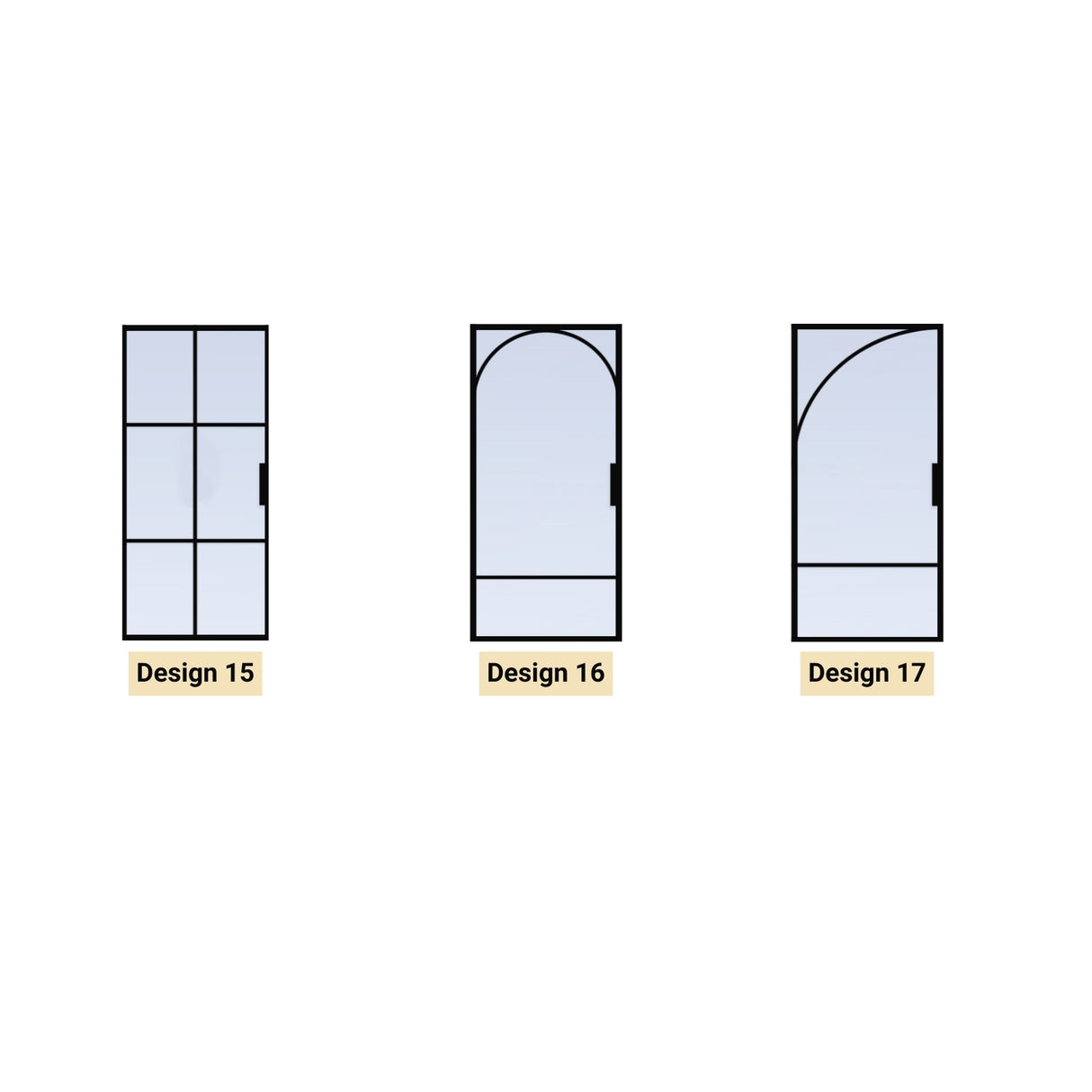 Custom Size Single Hinged Steel Door