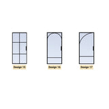 Custom Size Single Hinged Steel Door