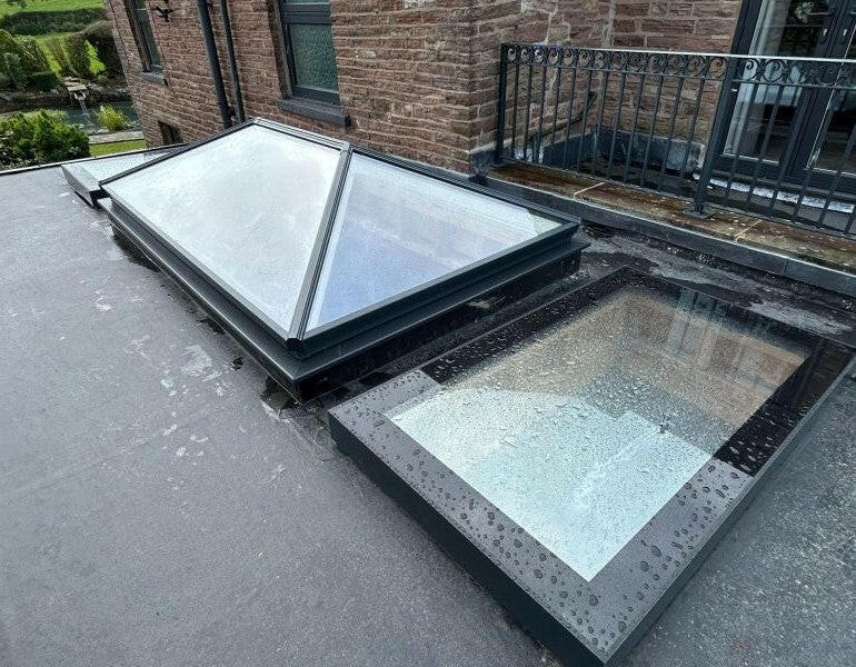 Custom Size Framed LD Flat and Pitched Roof Skylight Calculator.