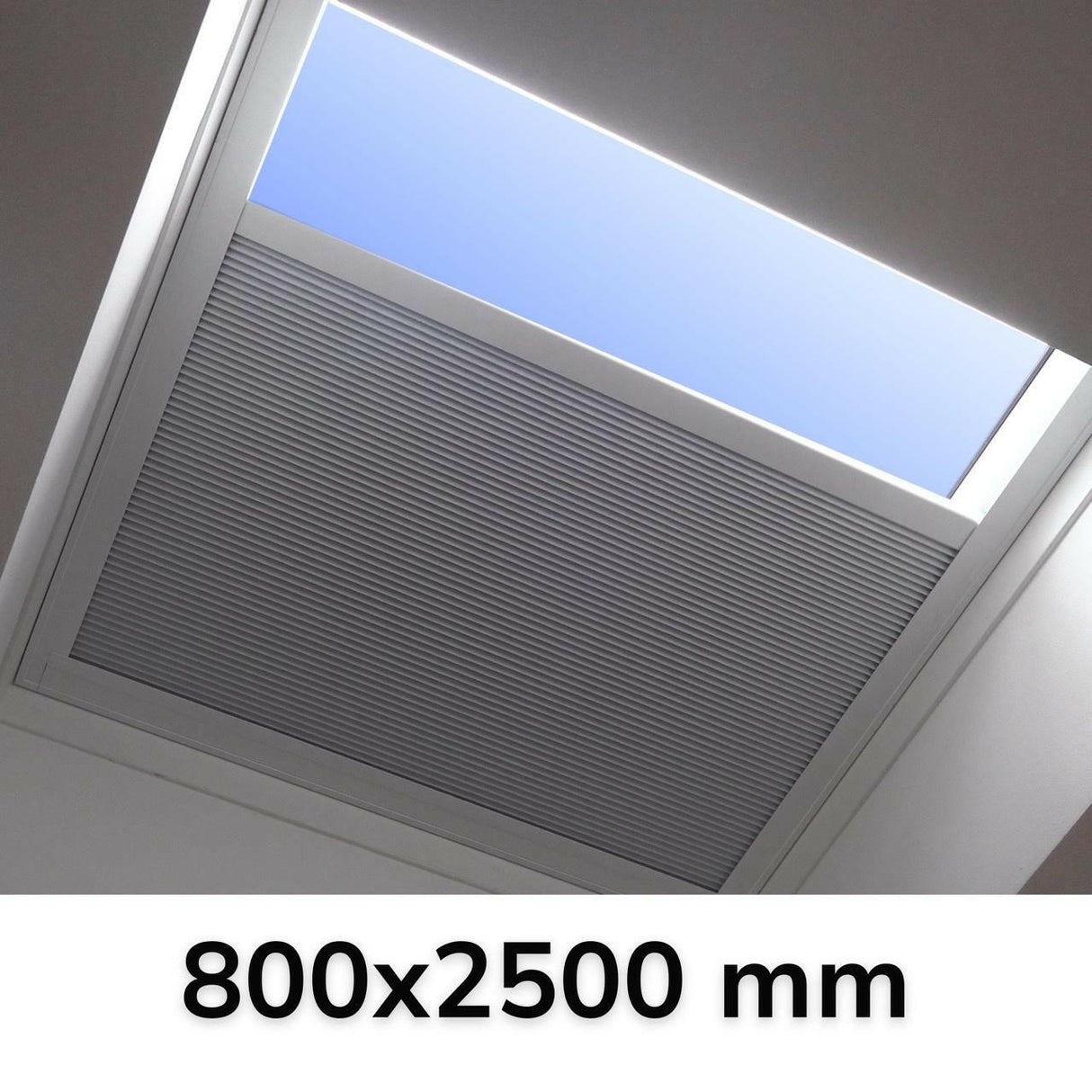 800 x 2500 mm LD Manual Blinds for Flat / Pitched Roof Skylights & Roof Lanterns.