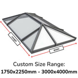 Korniche Style 8 Custom Size Calculator.