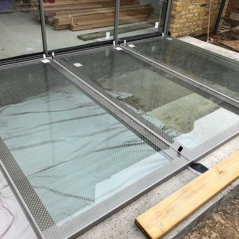 800 x 1000 mm Framed Walk-on Skylight.