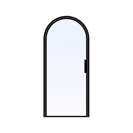 Custom Size Single Arched Steel Door
