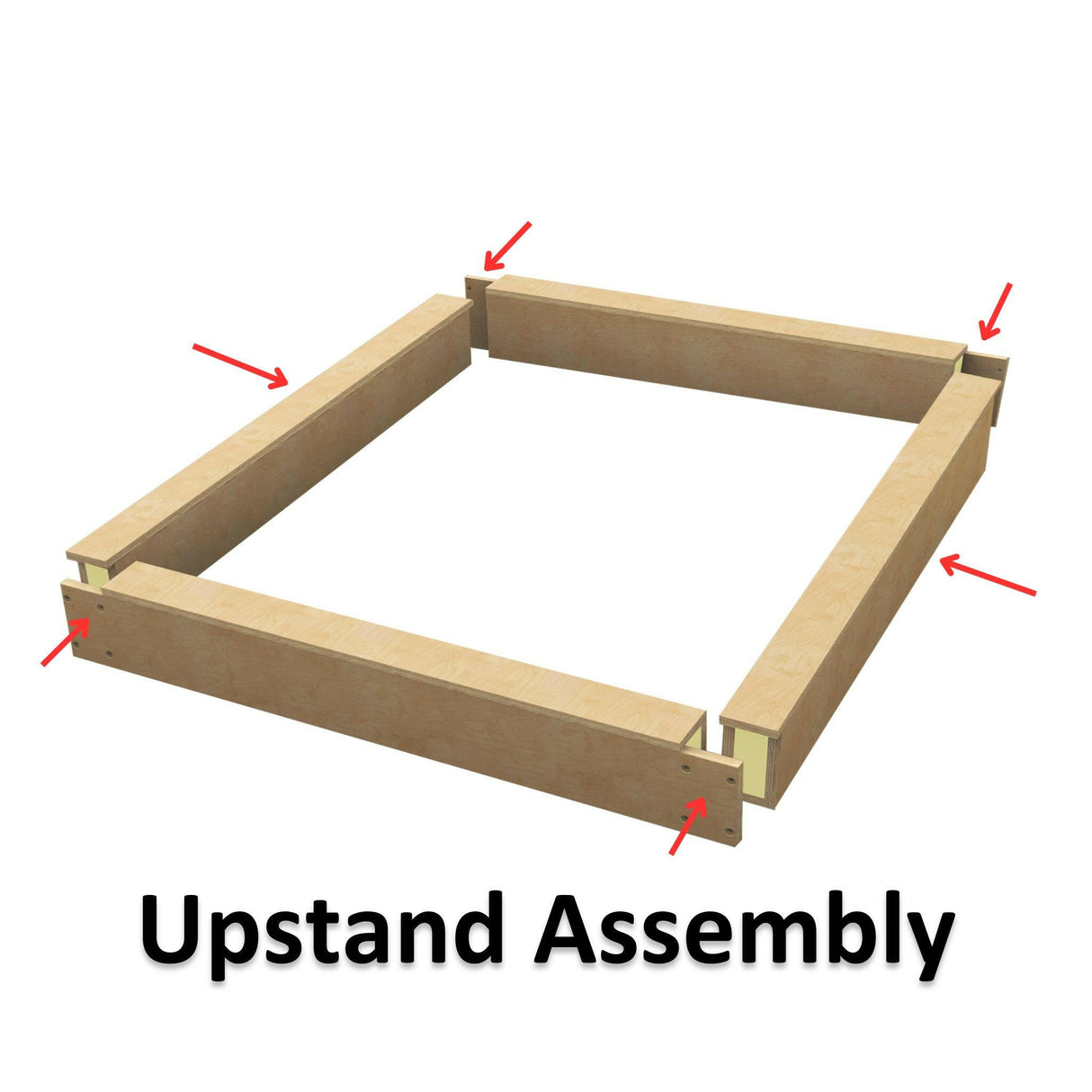 1000 x 5000 mm Insulated Upstand for Roof Lantern.