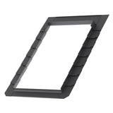 114x70 cm VELUX Pro EDL SK01 1000 Slate Flashing with Insulation | Grey Aluminium Finish