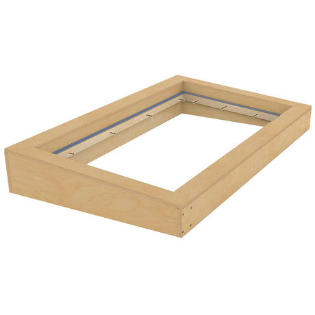 600 x 2000 mm Insulated Upstand for Flat Roof Skylight.