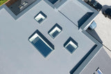 600 x 900 mm Brett Martin Manual Opening Flat Roof Skylight.