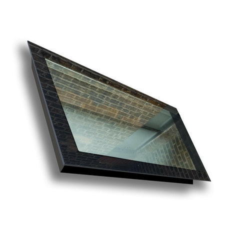 600 x 1800 mm LD Frameless Triple Glazed Pitched Roof Skylight.