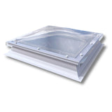 600 x 600 mm Polycarbonate Fixed Dome Rooflight by Mardome Trade.