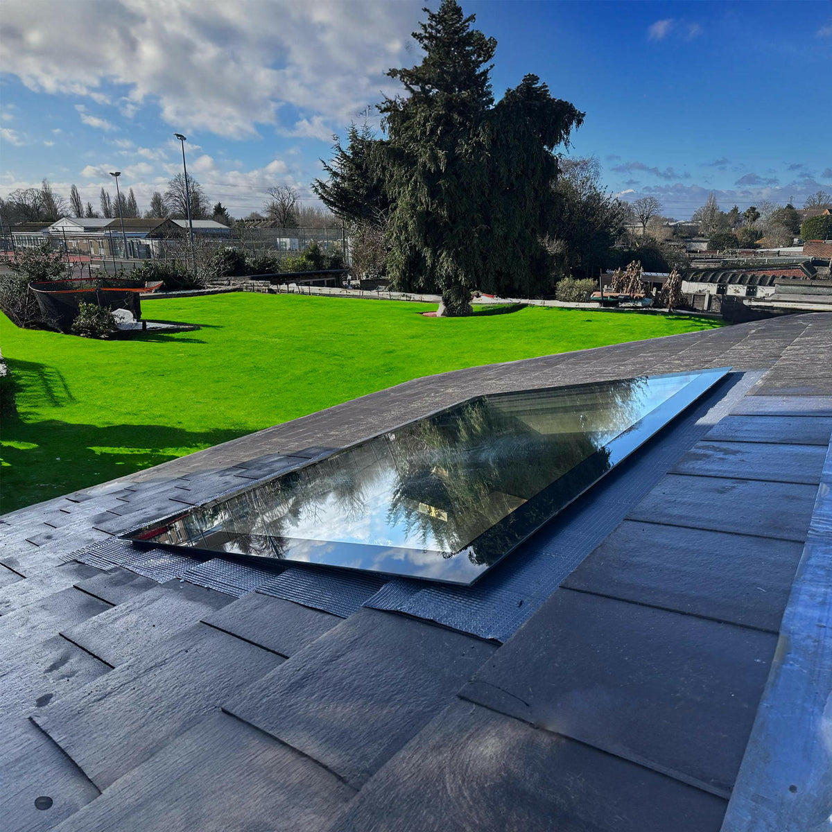 Capitol Skylight Rof 1200 x 1200 mm LD Frameless Pitched Roof Skylight – Lanterns-Direct