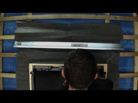 114x70 cm VELUX Pro EDL SK01 1000 Slate Flashing with Insulation | Grey Aluminium Finish